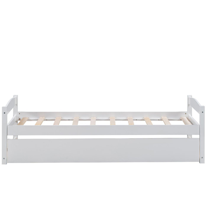 Harriet Bee Vosgan Solid Wood Daybed with Trundle & Reviews Wayfair